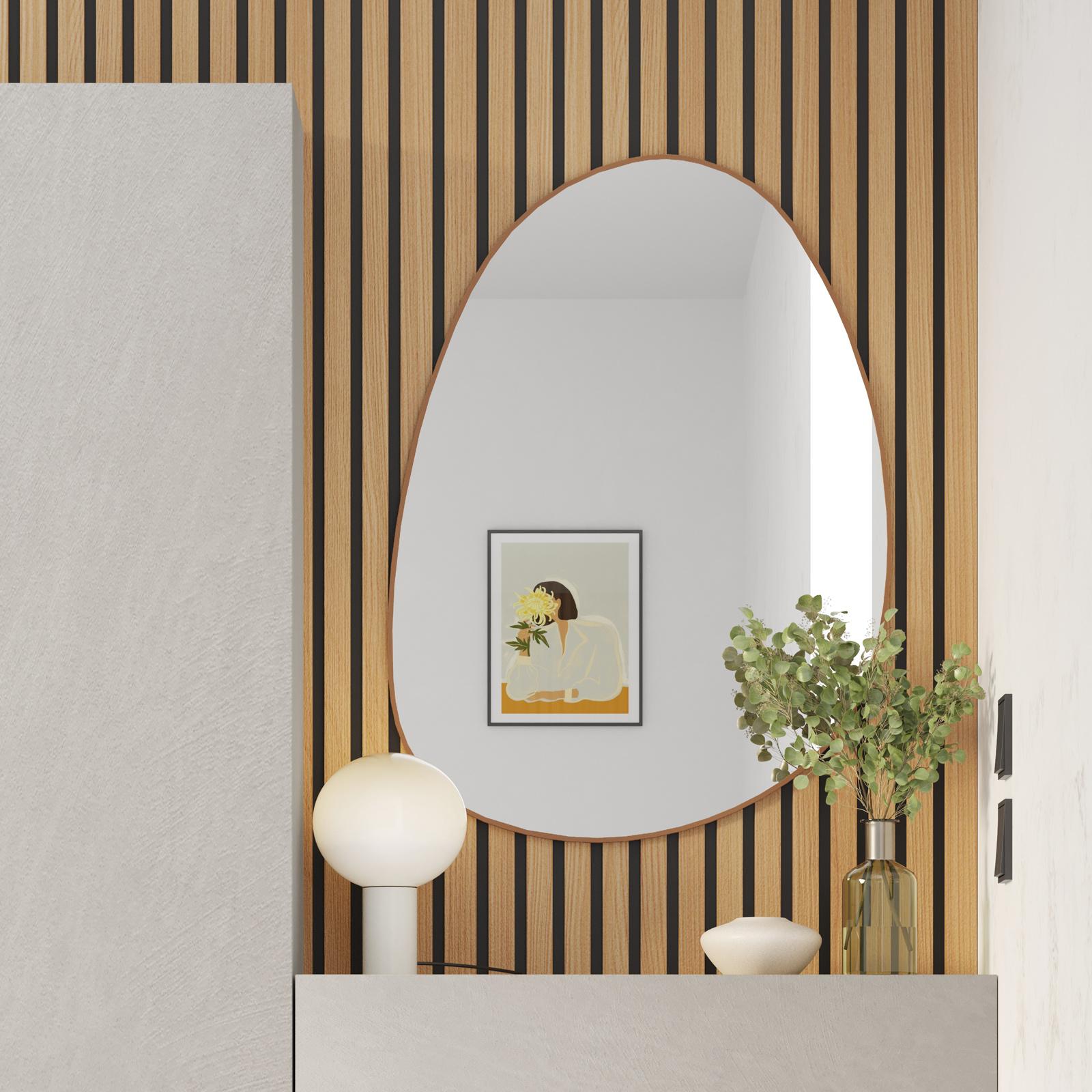 Servewell Bumble Bee Specchio Da Parete Acrilico Infrangibile 20x18 Cm – Sicuro Per Bambini, Con Adesivi E Istruzioni