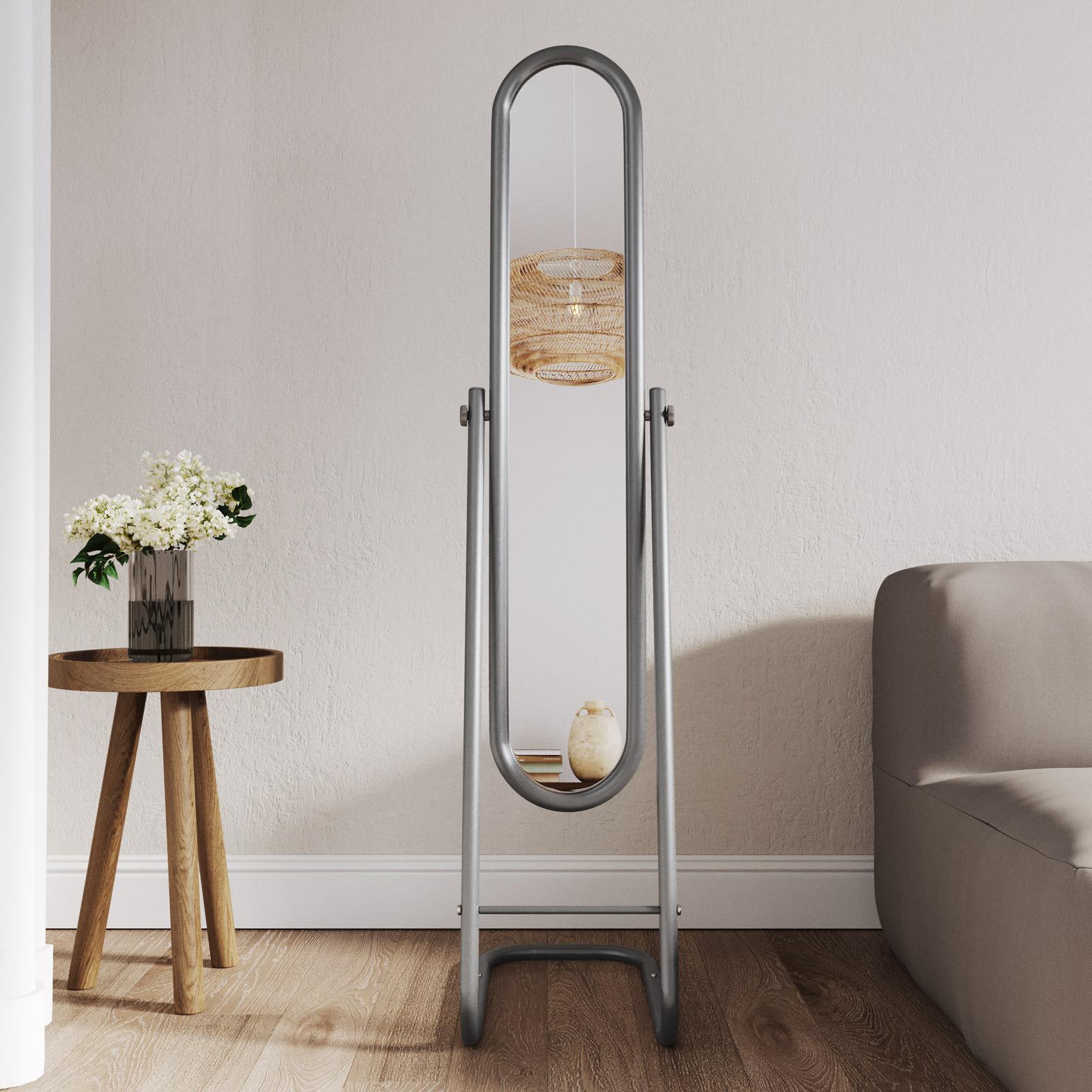 Specchio A Figura Intera VEVOR 180x78.5 Cm - Cornice Alluminio, Vetro Temperato, Per Camera E Sala - Foto 4