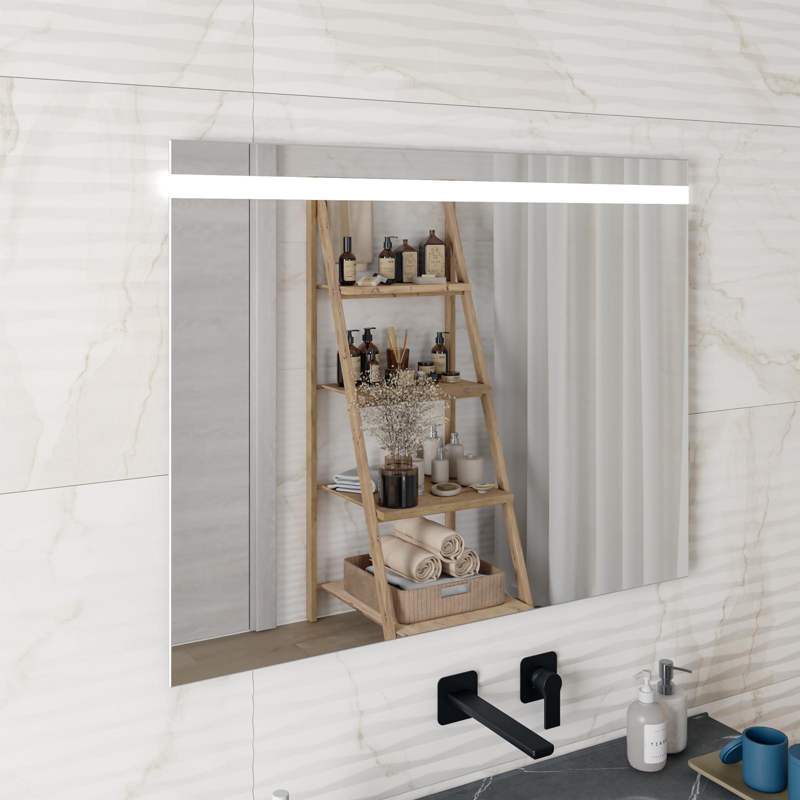 Specchio compatto a LED, mini specchio tascabile da 3½ illuminato, specchio tascabile con