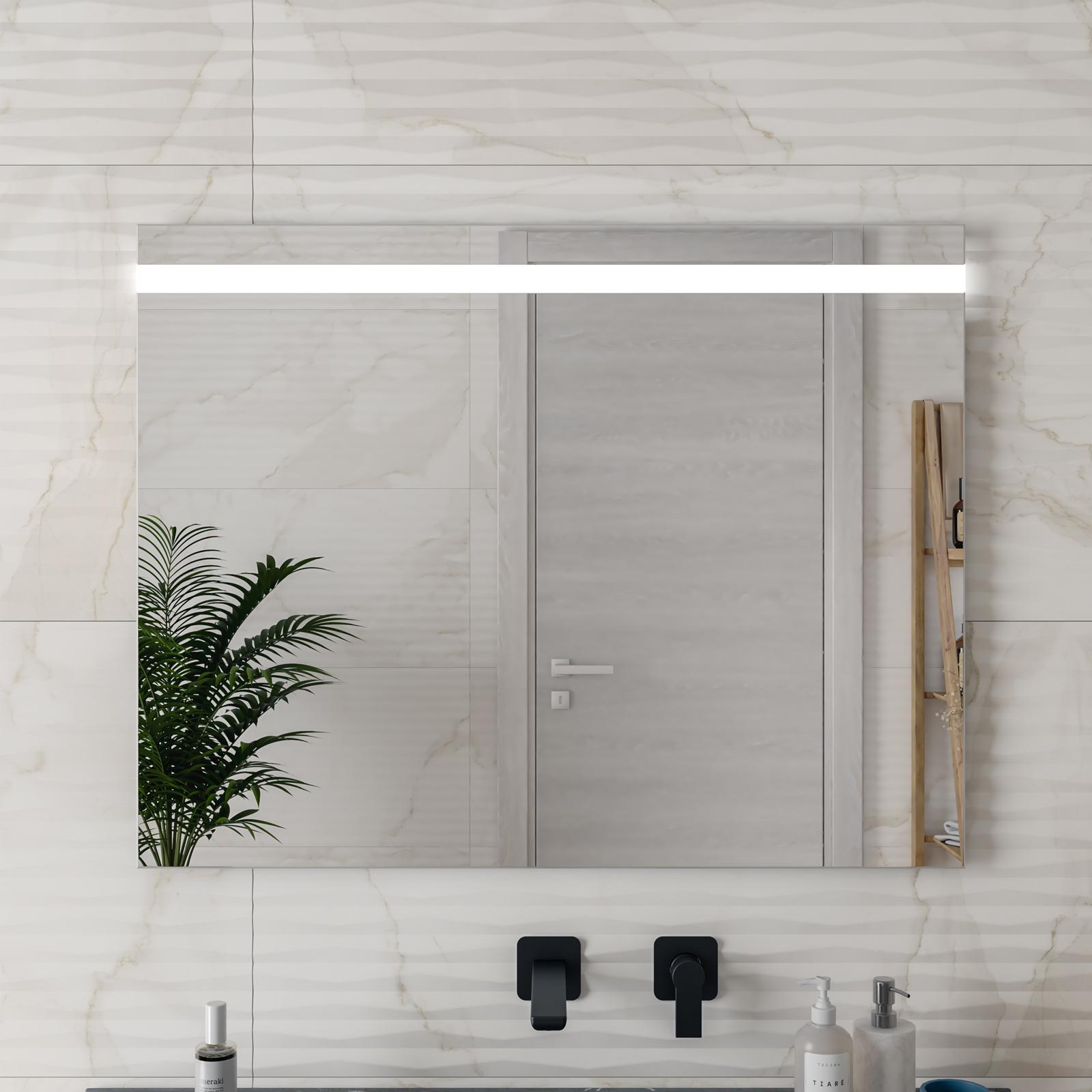 Specchio Cosmetico LED Ricaricabile Portatile Da Tavolo Girevole E Inclinabile 8435666354938
