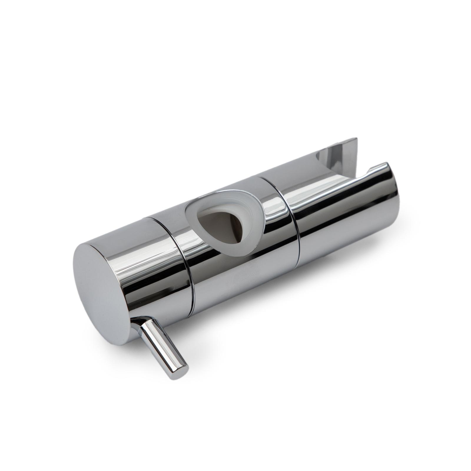 Supporto Doccia Regolabile 19-25 Mm - Cromato, Per Barra Doccia Saliscendi - Foto 4