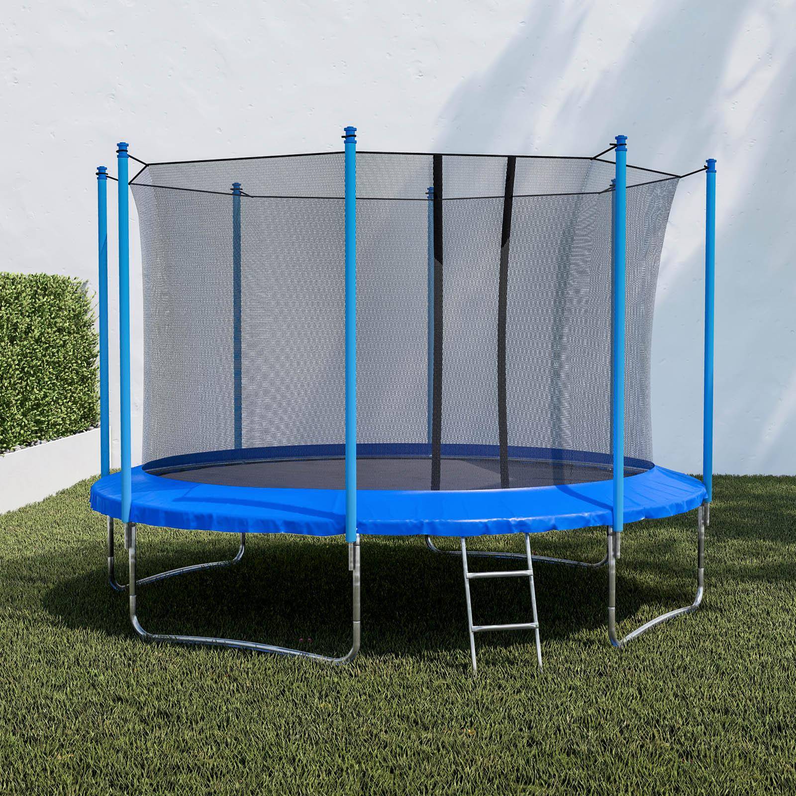 Tappeto elastico per saltare da giardino 2,4 metri per bambini con rete -  Hop