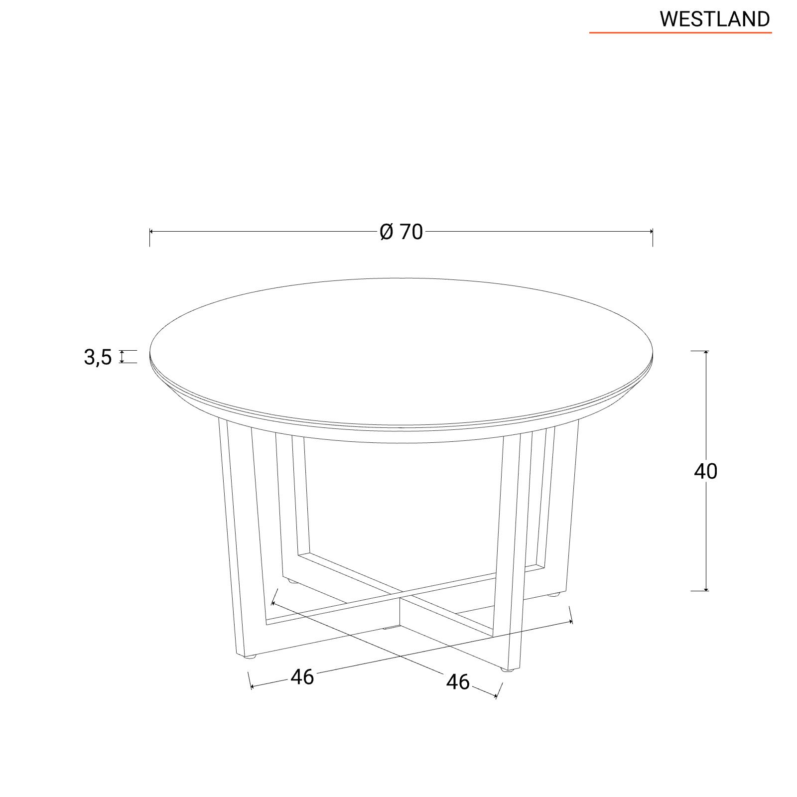Tavolino D 70x40 h cm piano in vetro nero e gambe in metallo cromo -  Westland
