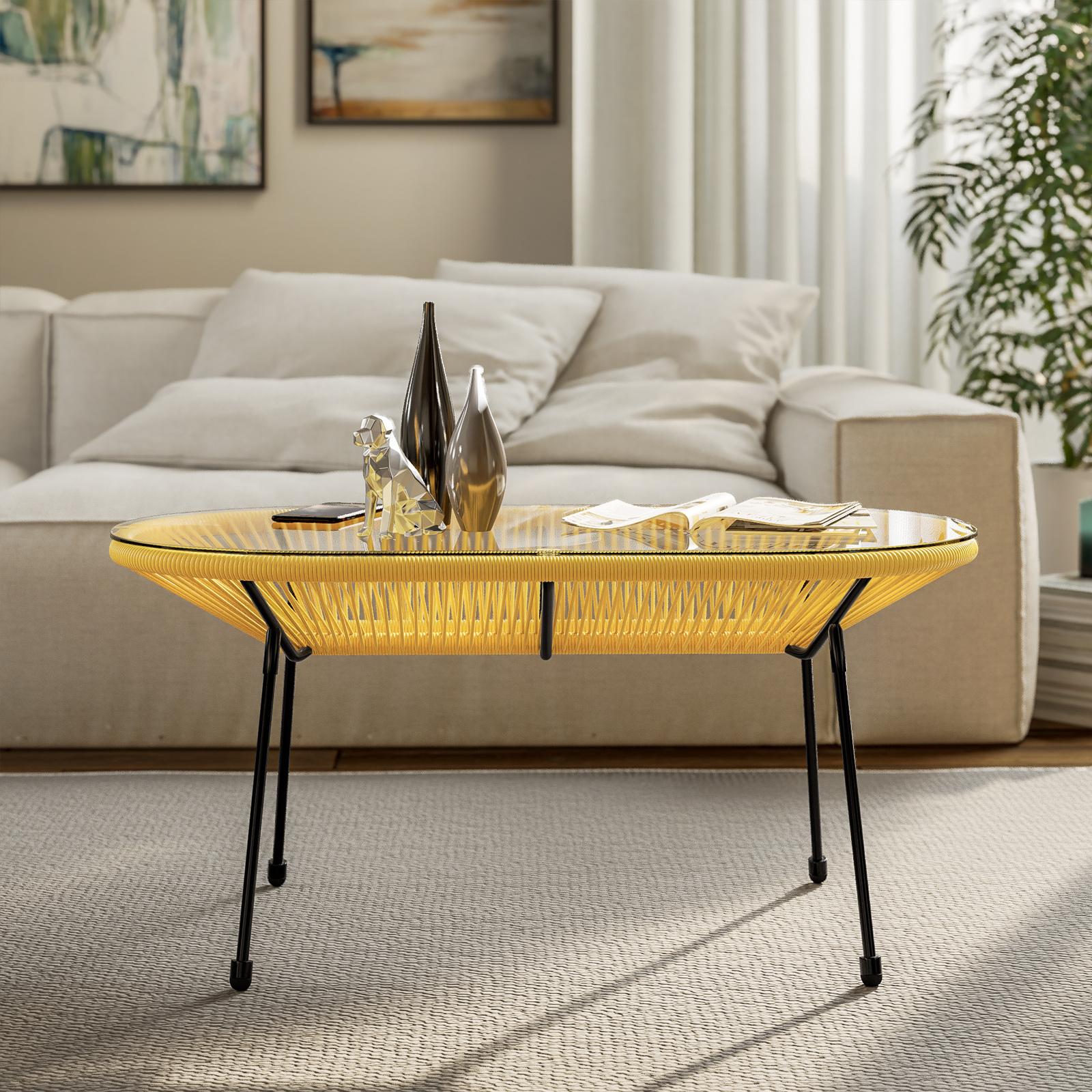 Relaxdays Tavolino Laterale, Rettangolare A Forma Di C, Per Divano E Letto Acciaio E Legno Hlp 59 5 X 30 X 45 Cm Nero 84693652 - 8