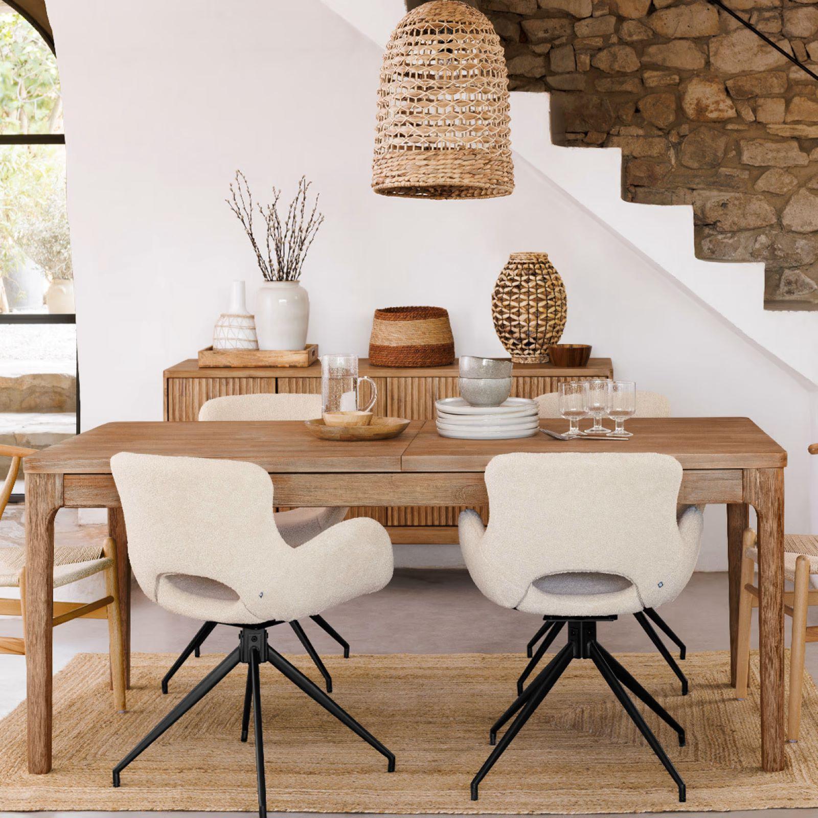 RAGABA LILLO Tavolo Consolle In Legno Massiccio Con Gambe Cabriole - 65x35 Cm, Colore Giallo Scopa, Facile Da Montare