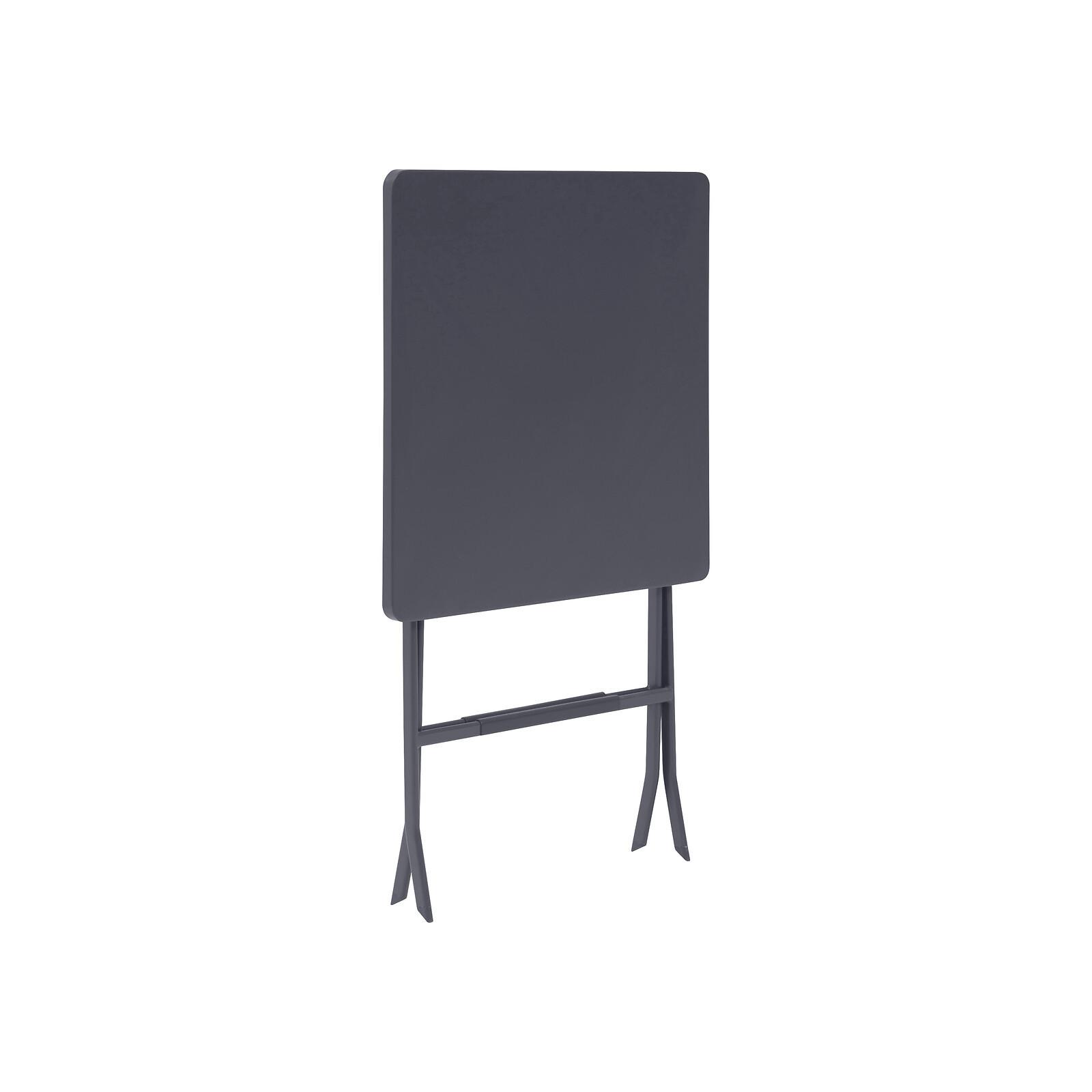 Tavolo Pieghevole Da Giardino 150x70 Cm | Acciaio E Plastica Bianco | Ideale Per Esterni E Picnic - Foto 2