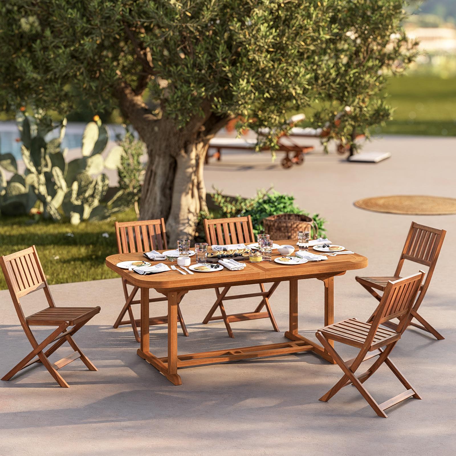 Tavolo Da Pranzo Allungabile Con 3 Ante, Isola Cucina - 120-180 X 40 X 71 5 Cm Led Nero Naturale 97293790