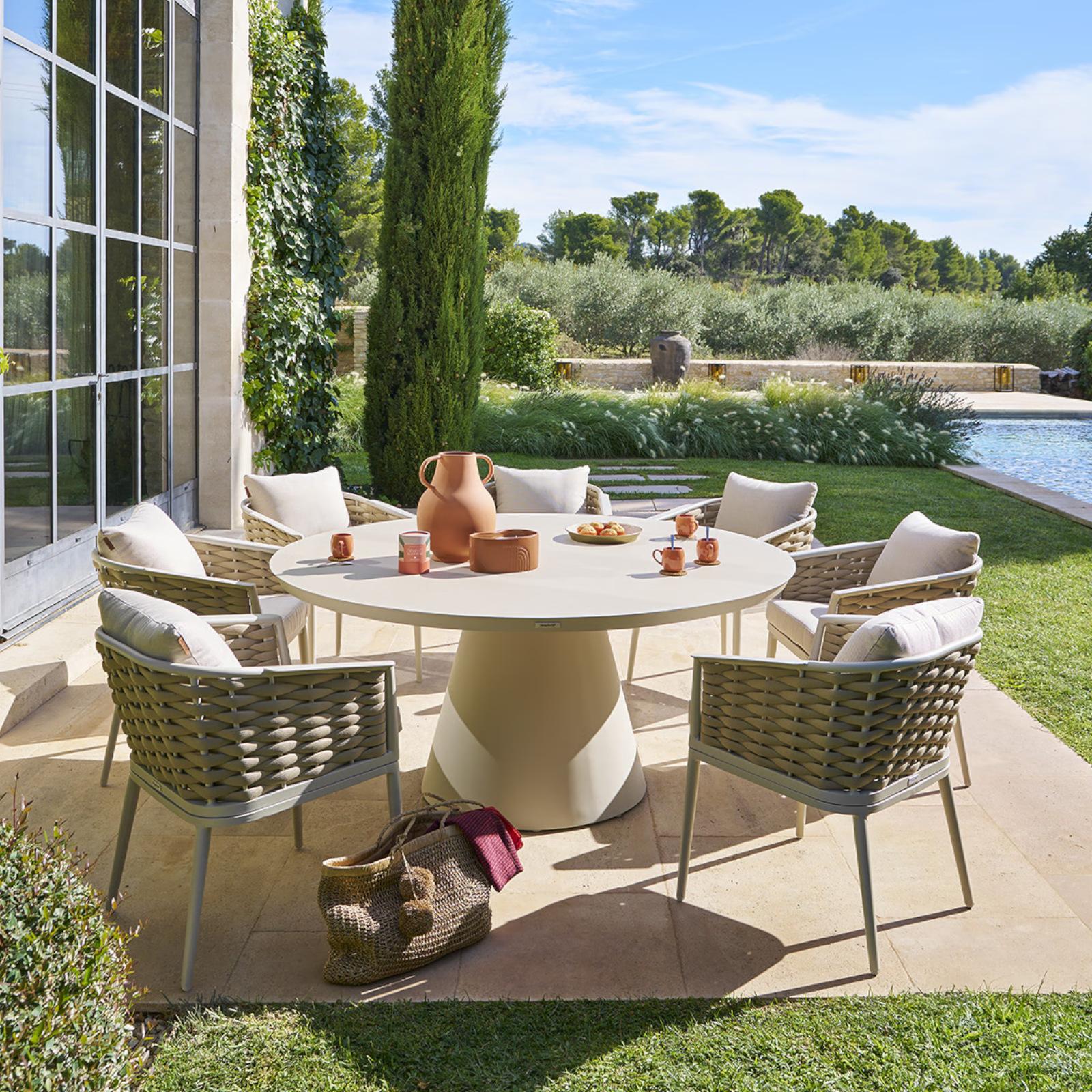 Tavolo Rotondo Outlet Sedie E Tavoli Tavolo Sedie In Alluminio Per