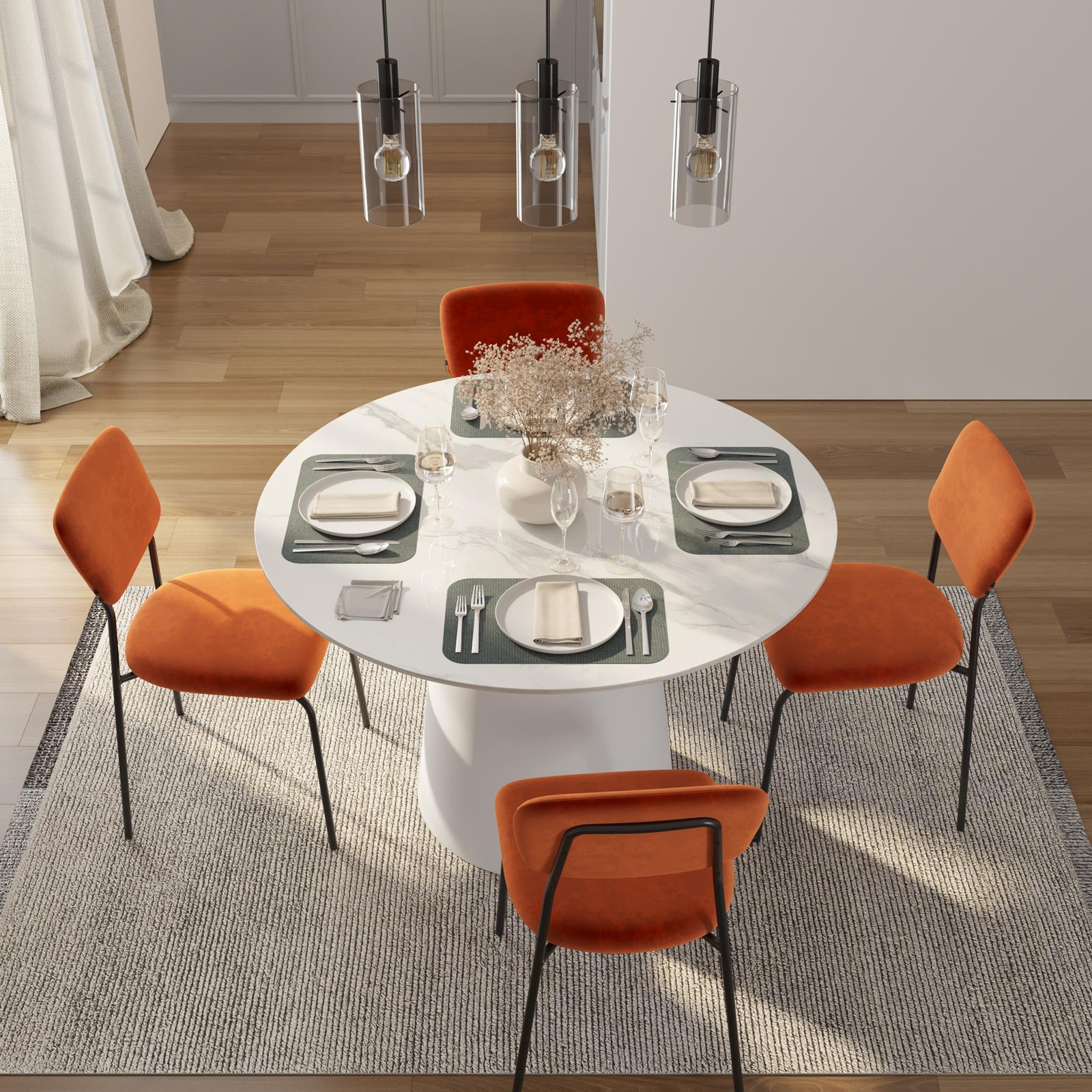 Tavolo Rotondo Da Pranzo GrandCA HOME Tavolo Da Pranzo Rotondo Con