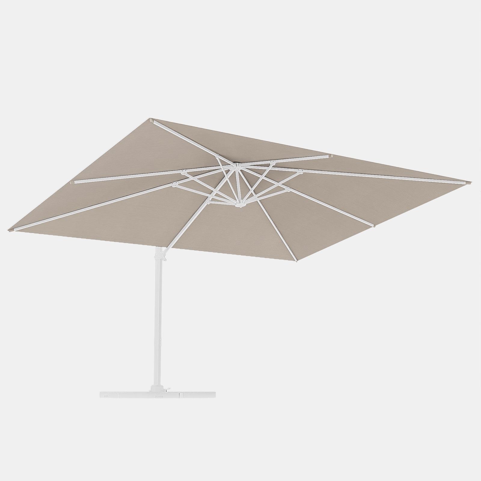 Telo Ricambio Ombrellone Saturno - Poliestere 220 G/m², Idrorepellente E UV Protection - Foto 9