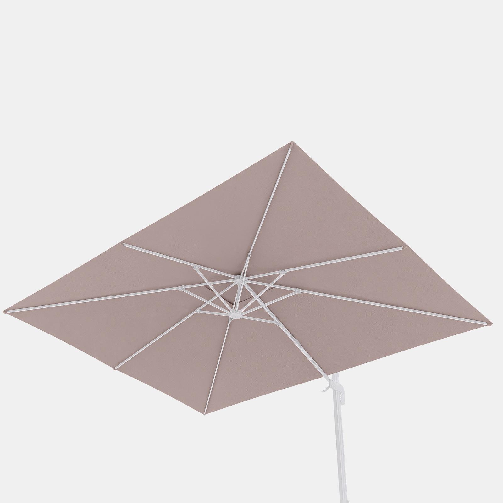 Telo Di Ricambio Per Ombrellone San Marco 4x3 Mt - Impermeabile, Anti-UV, 8 Stecche, 180 Gr/mq