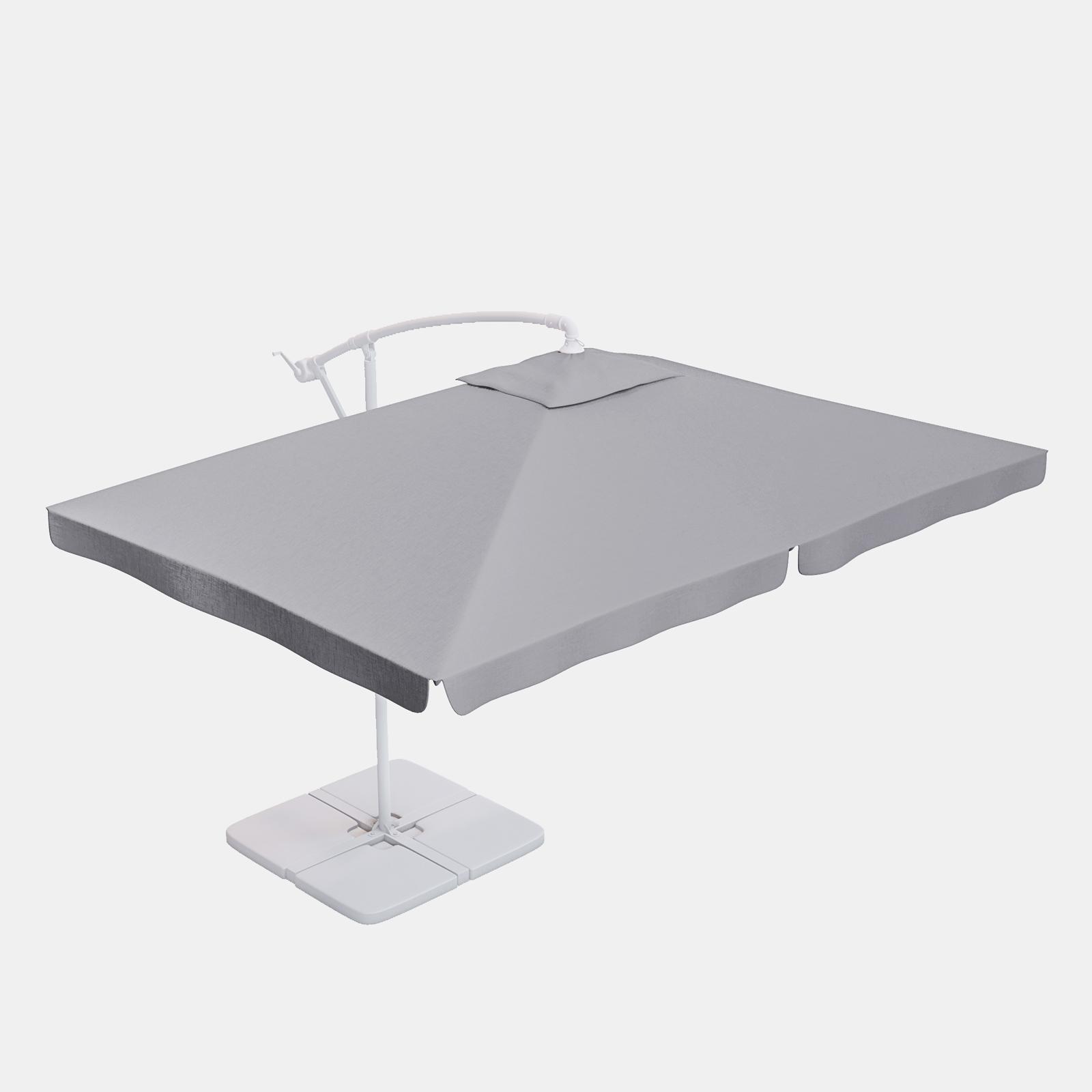 Telo Di Ricambio Per Ombrellone GLOUPIE - 3x2 Metri, Poliestere Ecrù 240g/m², Idrorepellente - Foto 9