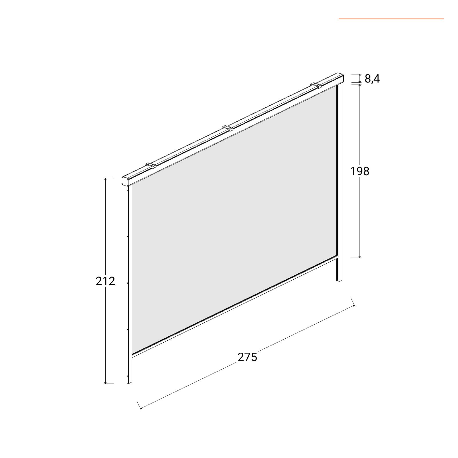 Tenda da pascolo 3,3x4,8 m, Telo ignifugo Verde in PVC 2300N