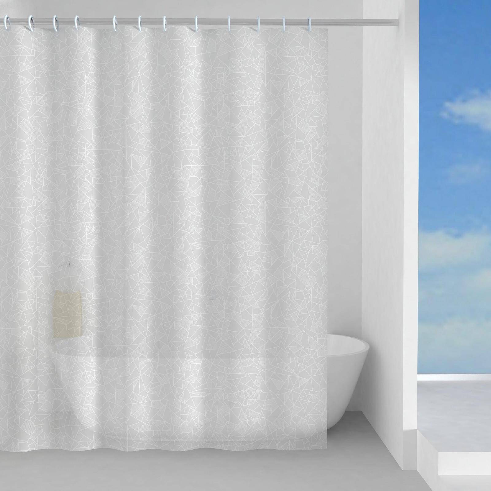 Chickw11 Tende da Doccia in Tessuto Antimuffa, 3D Stampa Tenda da Doccia Impermeabile Poliestere Lavabile Tenda da Bagno con 12 Ganci Tende per Vasca da Bagno (Tramonto,200x200cm