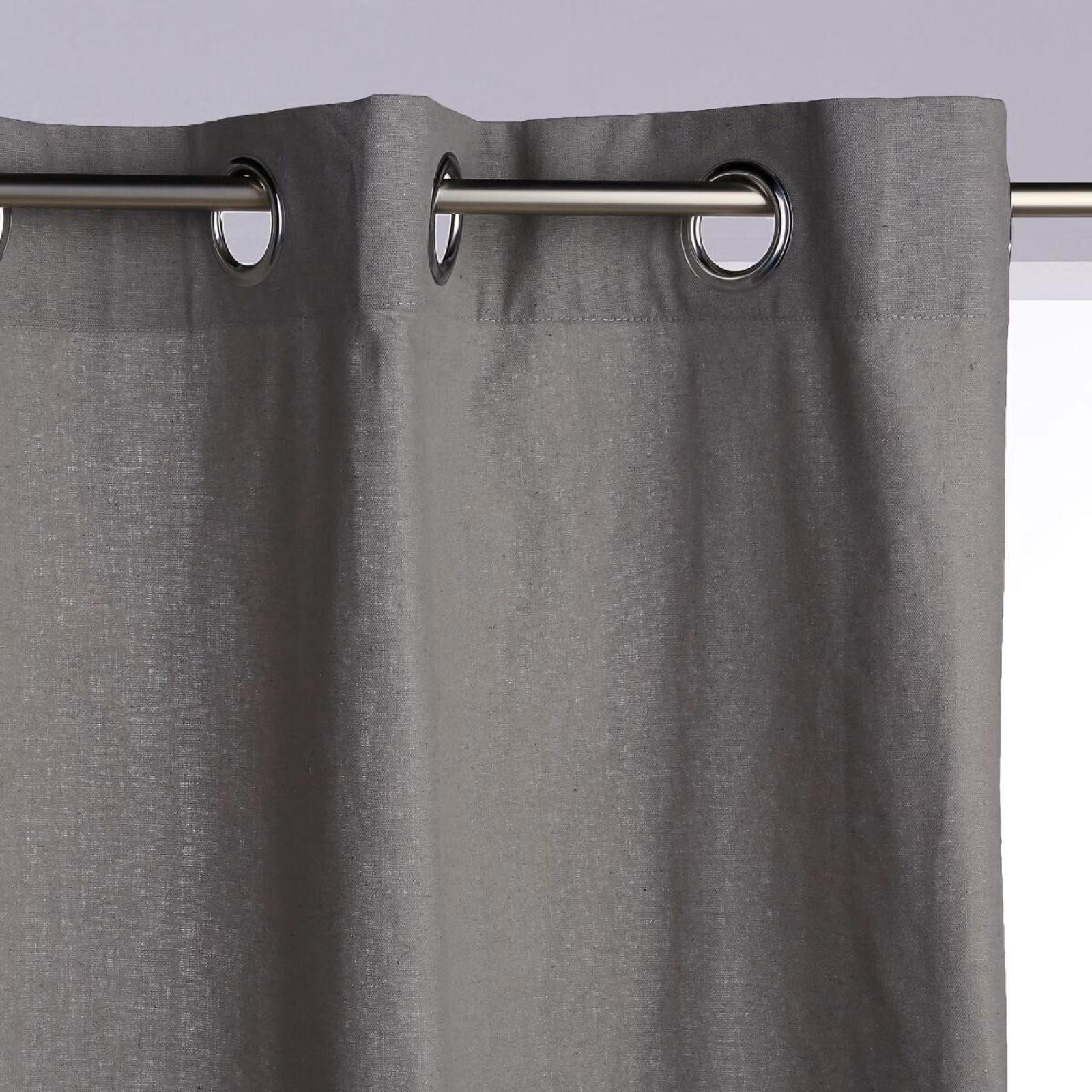 Tenda Oscurante Vision Home Plissettata Grigio – 90x200 Cm – 1 Pannello Con Ganci – 100% Oscuramento