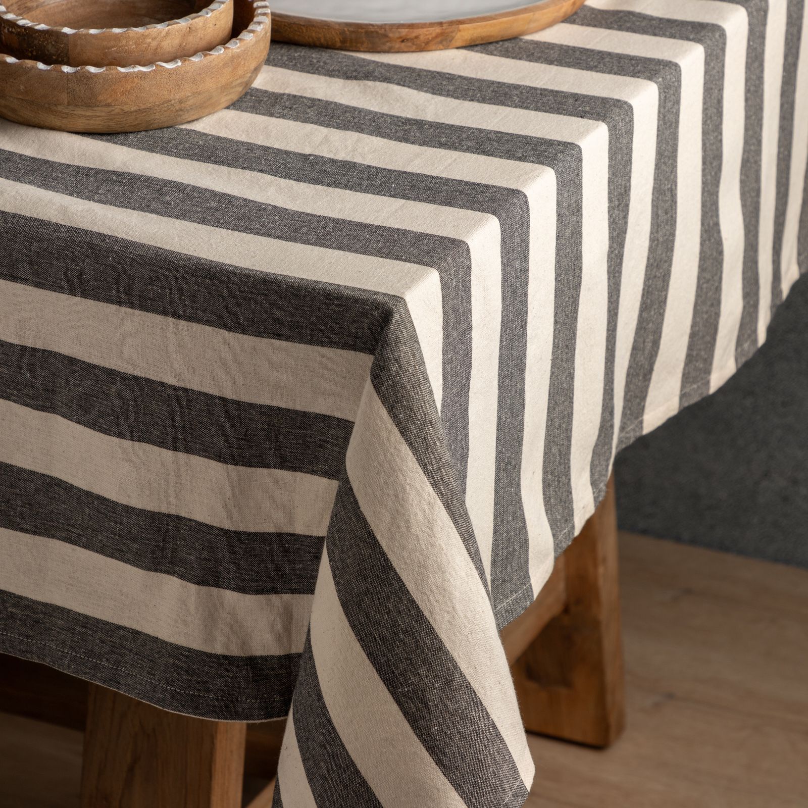 Tovaglia Damascata Bianca 100% Cotone – 140x220 Cm, Qualità Alberghiera, Bordo Atlas