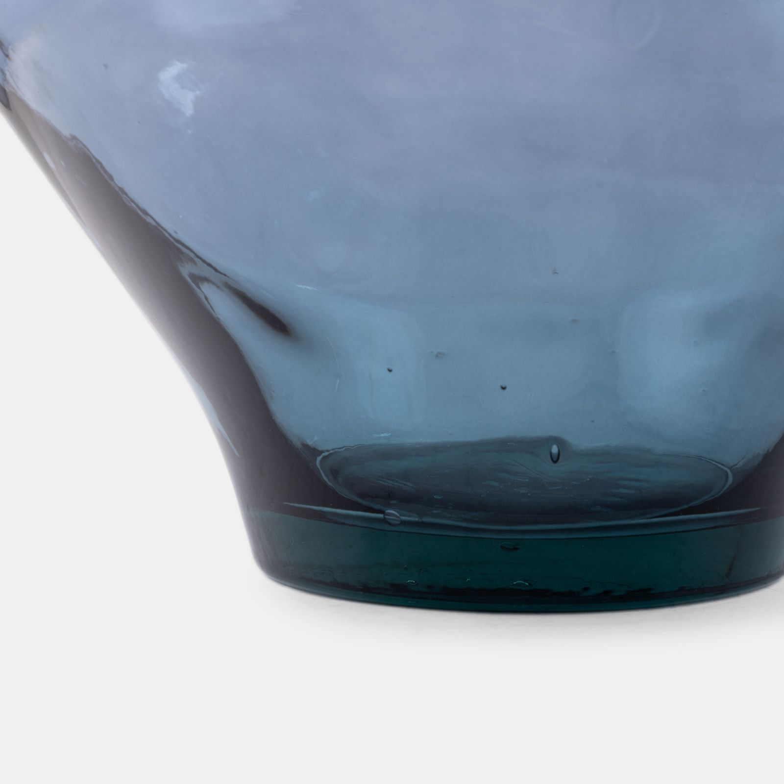 Vaso h35 cm in vetro riciclato trasparente - Bumpy