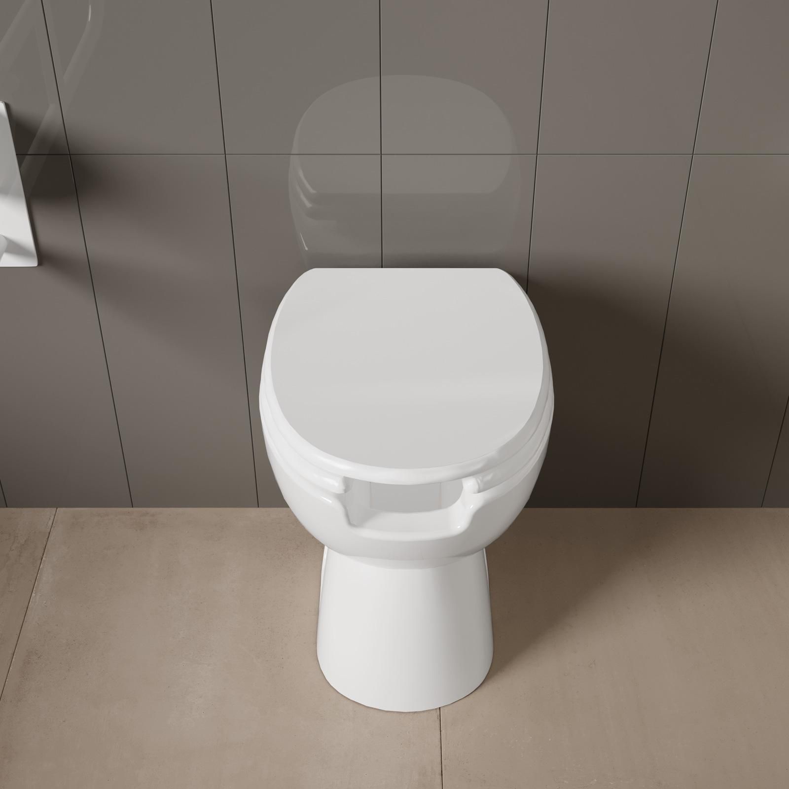 Vaso per bagno accessibile ceramica bianco lucido - Fiares