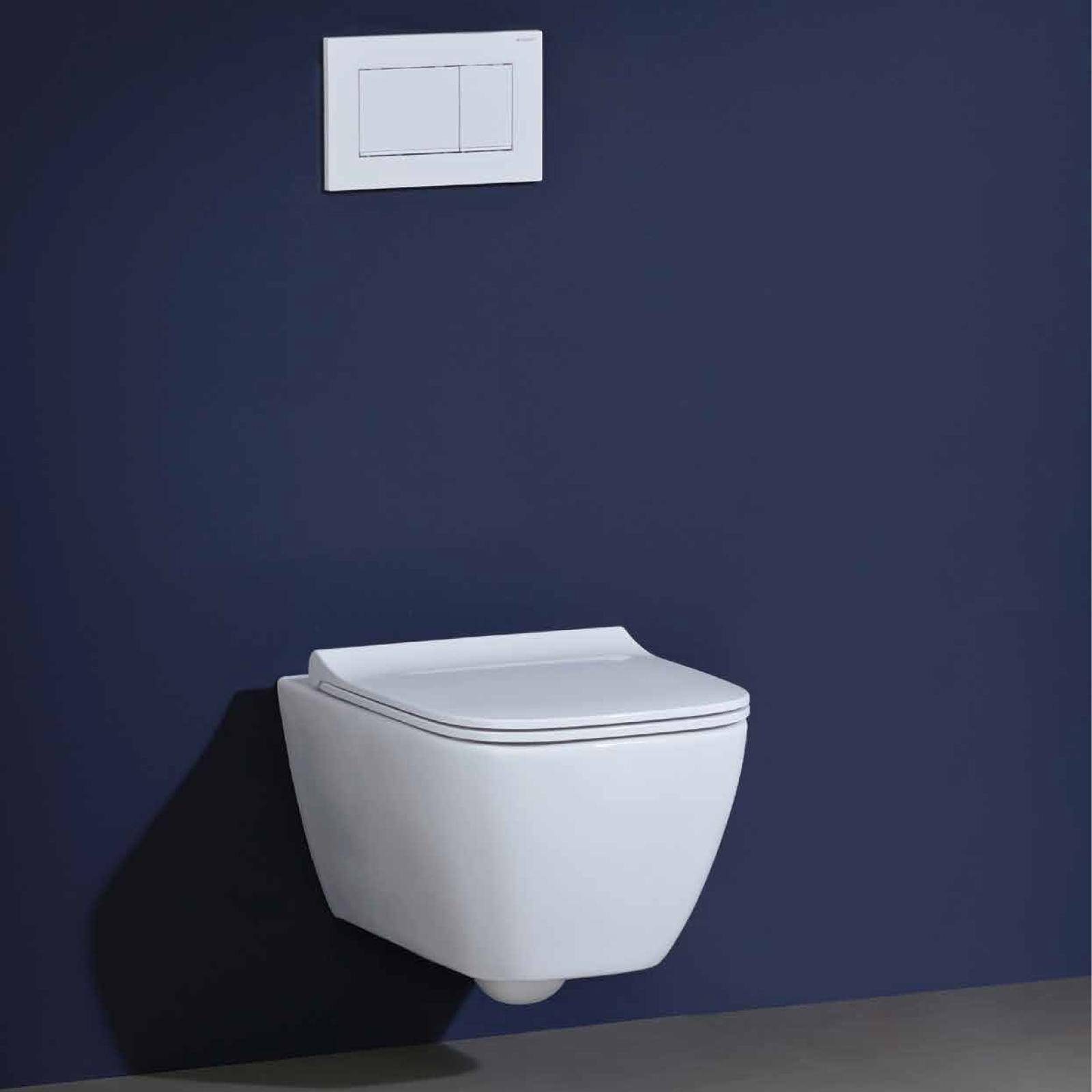 Scopino wc antibatterico bagno quadrato ottone cromato