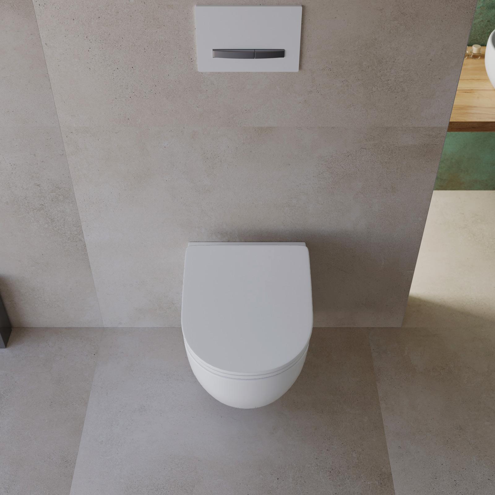 Sedile Di Ricambio U1002 per Vaso Sospeso CH1088, 1088R, NT2019, NT2039