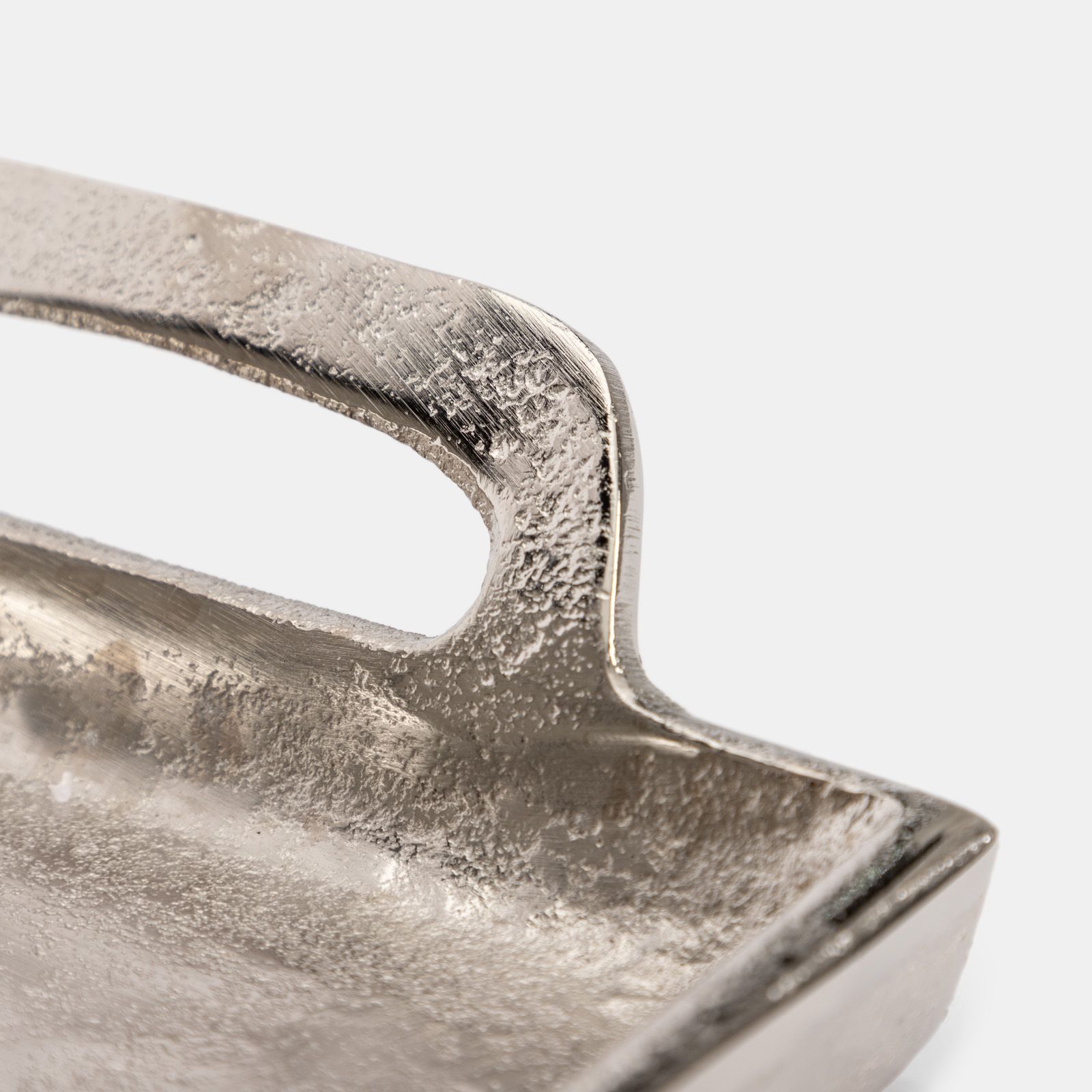 Vassoio in metallo Raw Tappetino argento 17,5 cm x 27,5 cm, Archive 